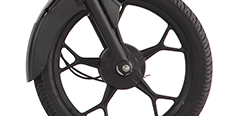Close up of Drum Brake of Discover 110